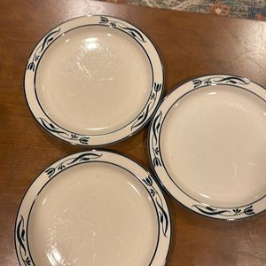 Lovely stoneware dinner plates